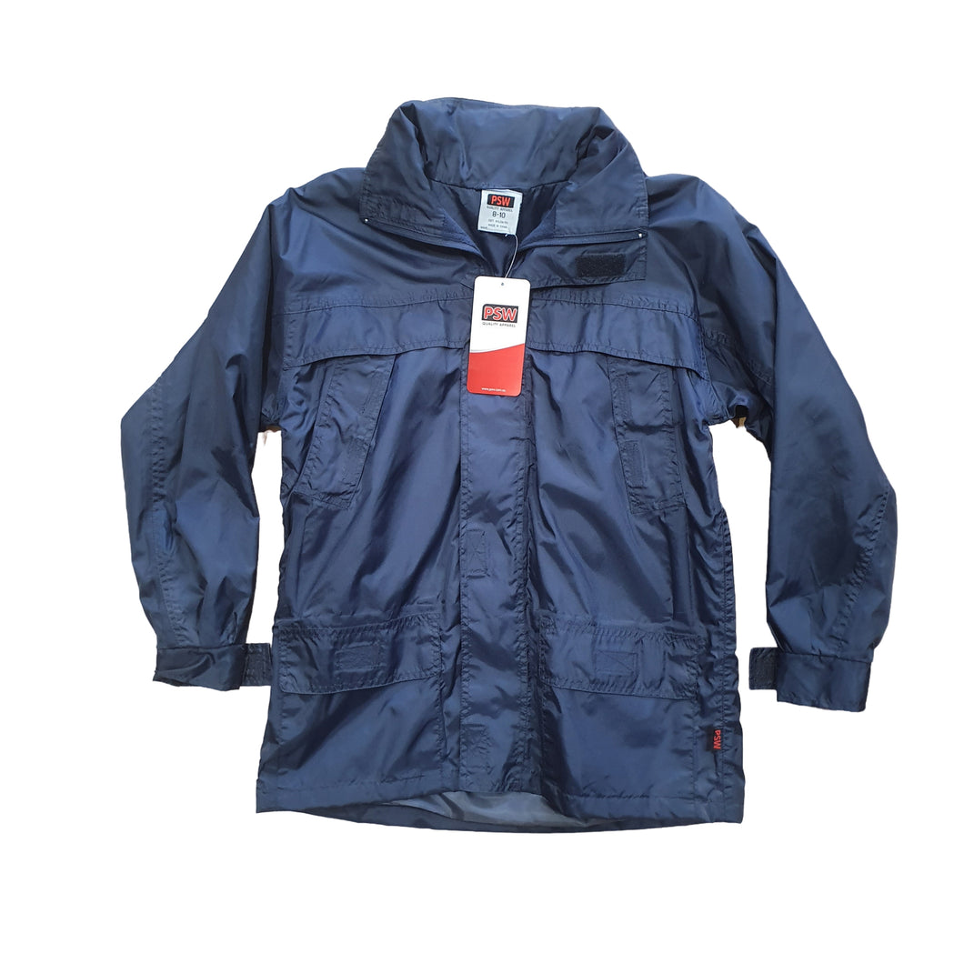 St Joan of Arc Navy Rain Jacket