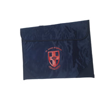 Load image into Gallery viewer, St James Navy Book Bag - Maths

